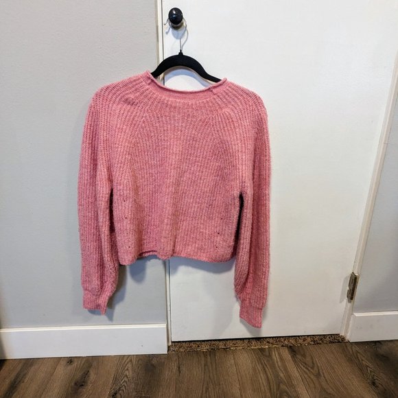 Topshop pink knit sweater - Picture 3 of 3